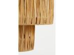 Mica Decorations Elisa Hanglamp - H30 x Ø35 cm - Raffia -, Verzenden, Nieuw