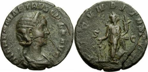 Roemisches Kaiserreich Herennia Etruscilla As Rom 249-251..., Postzegels en Munten, Munten | Europa | Niet-Euromunten, Verzenden