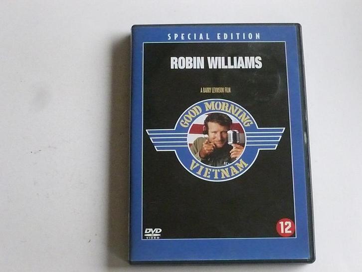 Good Morning Vietnam - Robin Williams (DVD), Cd's en Dvd's, Dvd's | Klassiekers, Zo goed als nieuw, Verzenden