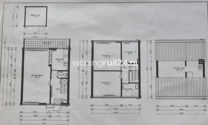 Woningruil - Cornelia de Langestraat 9 - 4 kamers, Huizen en Kamers, Woningruil, Noord-Holland