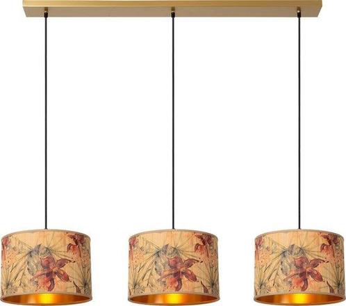 Tweedekans | Lucide TANSELLE - Hanglamp - 3xE27 - Multicolor, Huis en Inrichting, Lampen | Hanglampen, Zo goed als nieuw, Ophalen of Verzenden