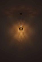 2dekans | Globo - hanglamp - Elisabeth - messing - glas, Ophalen of Verzenden, Zo goed als nieuw