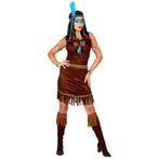 Indiaanse Jurk Bruin Dames 3 delig, Kleding | Dames, Verzenden, Nieuw
