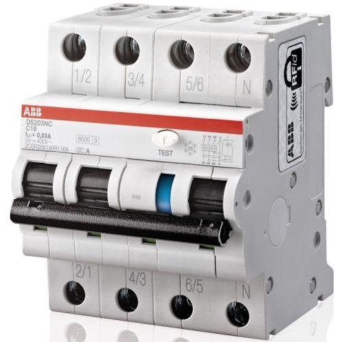 ABB Aardlekautomaat 3P+N C20A 300mA, Doe-het-zelf en Verbouw, Elektra en Kabels, Nieuw, Ophalen of Verzenden