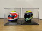 Spark 1:5 - Model raceauto (2) - Brazilian Drivers F1 Helmet, Nieuw