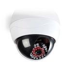 Nedis Dummy beveiligingscamera Dome IP44 Wit, Doe-het-zelf en Verbouw, Alarmsystemen, Nieuw, Ophalen of Verzenden