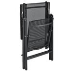 Tuinset Milano - 6 personen - donkergrijs, Tuin en Terras, Tuinsets en Loungesets, Verzenden, Nieuw