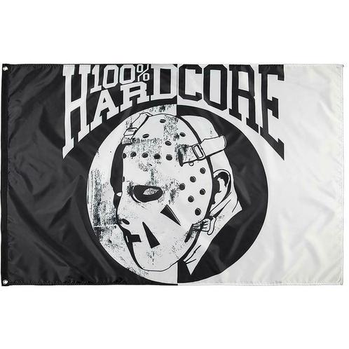 100% Hardcore Banner Hockey Mask (Flags), Diversen, Vlaggen en Wimpels, Nieuw, Verzenden