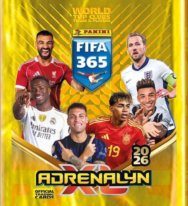 2025-26 Panini Adrenalyn XL FIFA 365, Hobby en Vrije tijd, Stickers en Plaatjes, Meerdere plaatjes, Nieuw, Verzenden
