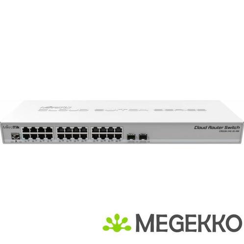 Mikrotik CRS326-24G-2S+RM L2 Gigabit Ethernet (10/100/1000), Computers en Software, Netwerk switches, Nieuw, Verzenden