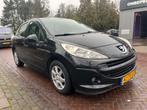 Peugeot 207 1.4 5DRS 2007 Zwart, Auto's, Peugeot, Voorwielaandrijving, Stof, Zwart, Zwart