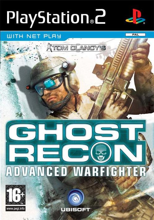 Tom Clancys Ghost Recon Advanced Warfighter-Standaard, Spelcomputers en Games, Games | Sony PlayStation 2, Zo goed als nieuw, Ophalen of Verzenden