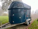 Mooie hoge sluis 2-paards met zadelkamer!, Ophalen, Zo goed als nieuw, Polyester, 2-paards trailer