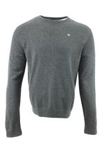 Napapijri Trui in maat L Grijs, Kleding | Heren, Verzenden, Zo goed als nieuw, Overige kleuren, Napapijri