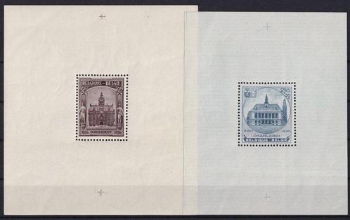 België 1936 - Blokken Borgerhout en Charleroi - OBP/COB, Postzegels en Munten, Postzegels | Europa | België
