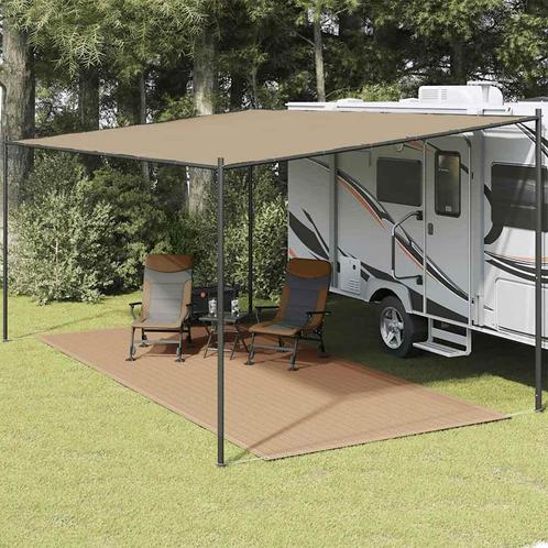 vidaXL Tenttapijt 250x600 cm taupe, Caravans en Kamperen, Kampeeraccessoires, Nieuw, Verzenden