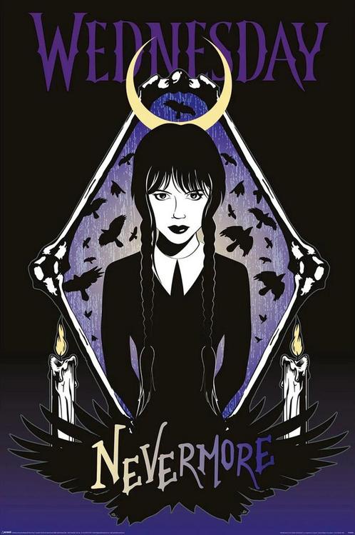 Poster Wednesday Ravens 61x91,5cm, Verzamelen, Posters, Nieuw, A1 t/m A3, Verzenden