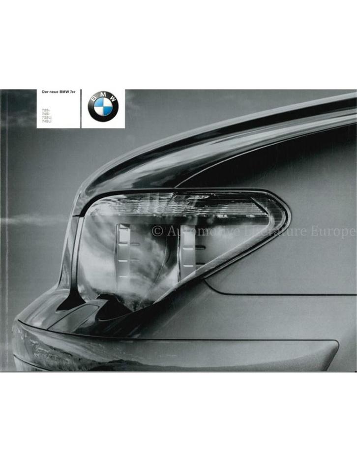 2002 BMW 7 SERIE BROCHURE DUITS, Boeken, Auto's | Folders en Tijdschriften, BMW