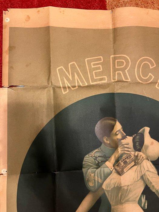 Louis Rémy Sabattier - French poster - Merci Chocolate -, Antiek en Kunst, Kunst | Tekeningen en Foto's