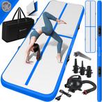 KESSER® Gymnastiekmat - Airtrack - Turnmat - 5M - Blauw, Huis en Inrichting, Verzenden, Nieuw