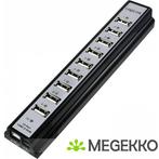 LogiLink UA0096 USB hub 10 poorten, Computers en Software, USB Sticks, Verzenden, Nieuw, Logilink