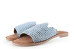 Lazamani Slippers in maat 40 Blauw | 10% korting, Kleding | Dames, Schoenen, Slippers, Lazamani, Zo goed als nieuw, Verzenden