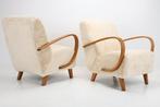 Jindrich Halabala - Fauteuil (2) - Beuken, Antiek en Kunst