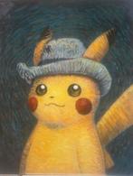 Pikachu X Van Gogh - Self-Portrait With Grey Felt Hat -
