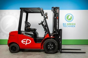 3500 kg heftruck nodig? | Elektrisch | Triplex | Sideshift beschikbaar voor biedingen