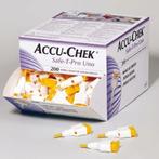 Accu Chek Safe-T-Pro Uno lancetten 200 stuks, Diversen, Verpleegmiddelen, Nieuw, Verzenden