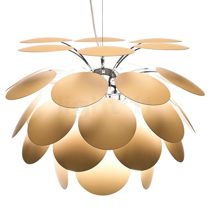 Marset Discocø³ Hanglamp, beige - ø¸132 cm (Hanglampen), Huis en Inrichting, Lampen | Hanglampen, Nieuw, Verzenden