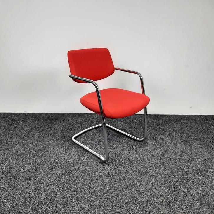 Vergaderstoel Markant 2755 - Rood, Huis en Inrichting, Stoelen, Gebruikt, Ophalen of Verzenden