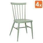 Stoelen | WINDSOR | Aluminium | Green | In-/Outdoor |, Verzenden, Nieuw in verpakking