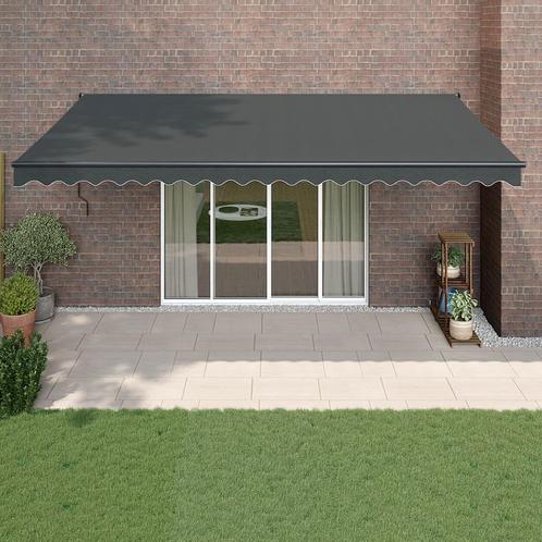 vidaXL Luifel automatisch uitschuifbaar 5x3 m, Tuin en Terras, Zonneschermen, Nieuw, Verzenden