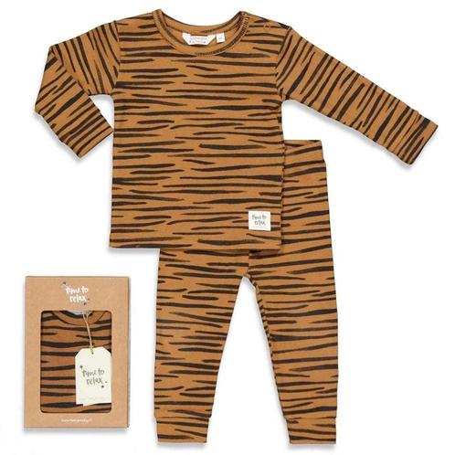 Feetje - Pyjama Tiger Taylor Camel, Kinderen en Baby's, Babykleding | Overige, Jongetje, Nieuw, Ophalen of Verzenden