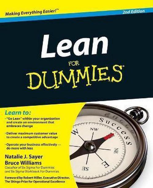 Lean For Dummies 2nd 9781118117569 Bruce Williams, Boeken, Overige Boeken, Gelezen, Verzenden
