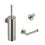 Complete Toiletborstelset BWS Exclusive RVS, Ophalen of Verzenden, Nieuw, Bad