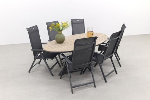 Taste Belmond / GI Edison 220x115 cm. - ovale tuinset, Tuin en Terras, Tuinsets en Loungesets, Tuinset, Nieuw, Overige materialen