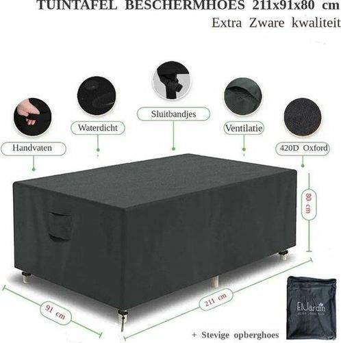 El Jardin - Tafelhoes Tuinmeubelhoes - 211 cm x 91 cm x 8..., Tuin en Terras, Overige Tuin en Terras, Verzenden