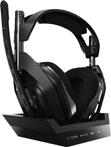 ASTRO Gaming A50 Wireless Headphones + Base Station, Gen 4