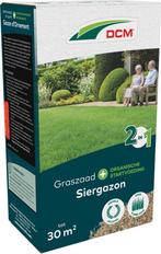 Graszaad 2-in-1 Siergazon 30 M2 (0,6 kg) - DCM, Tuin en Terras, Gras en Kunstgras, Nieuw, Verzenden