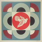 Shepard Fairey (OBEY) (1970) - Geometric Dove : Peace, Antiek en Kunst