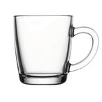 GGM Gastro | (24 stuks) Theeglas met handvat - AQUA - 340ml, Huis en Inrichting, Keuken | Servies, Verzenden, Nieuw, Effen
