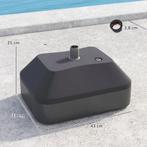 Nieuwe Parasolvoet Zwart - Voor Parasolpalen Ø 38mm - 24kg, Verzenden, Nieuw, Parasolvoet
