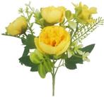 Boeketje ranonkel hortensia hydrangea en besjes geel, Ophalen of Verzenden, Nieuw