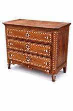 Ladekast - met inleg Cabinet Art (circa 1780) - Been,