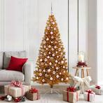vidaXL Kerstboom met 300 LED met standaard Goud 180 cm PET, Verzenden, Nieuw