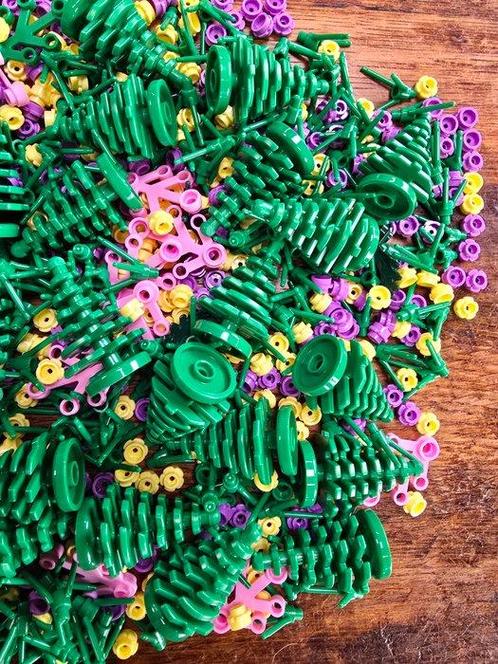 Lego Onderdelen - Partij planten, bloemen bladeren bomen --, Kinderen en Baby's, Speelgoed | Duplo en Lego
