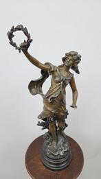 Auguste Moreau (1834-1917) - sculptuur, La Récompense - 45.5, Antiek en Kunst