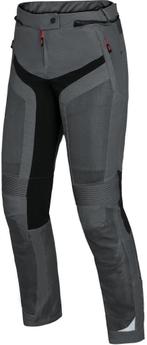 IXS Trigonis-Air Dames Dark Grijs Zwart Textiele Motorbroek, Motoren, Kleding | Motorkleding, Nieuw met kaartje, Verzenden, Broek | textiel